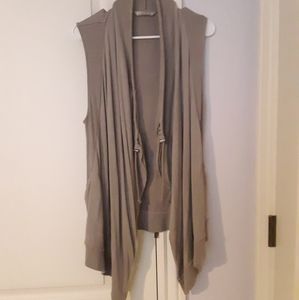 NWOT ATHLETA Grey Cardigan